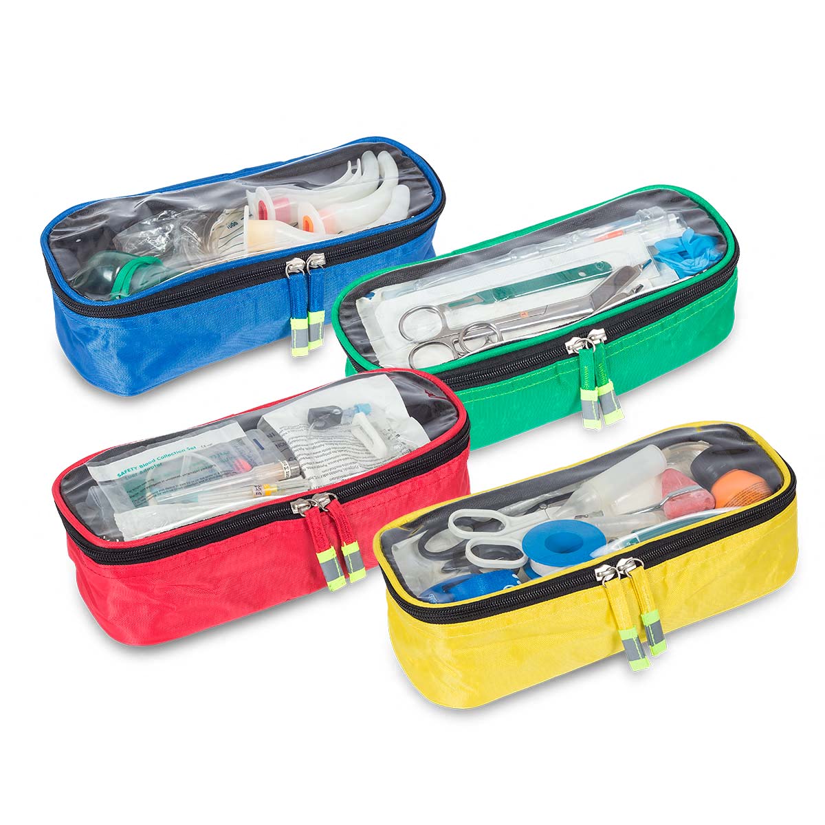 Set of 4 coloured compartments