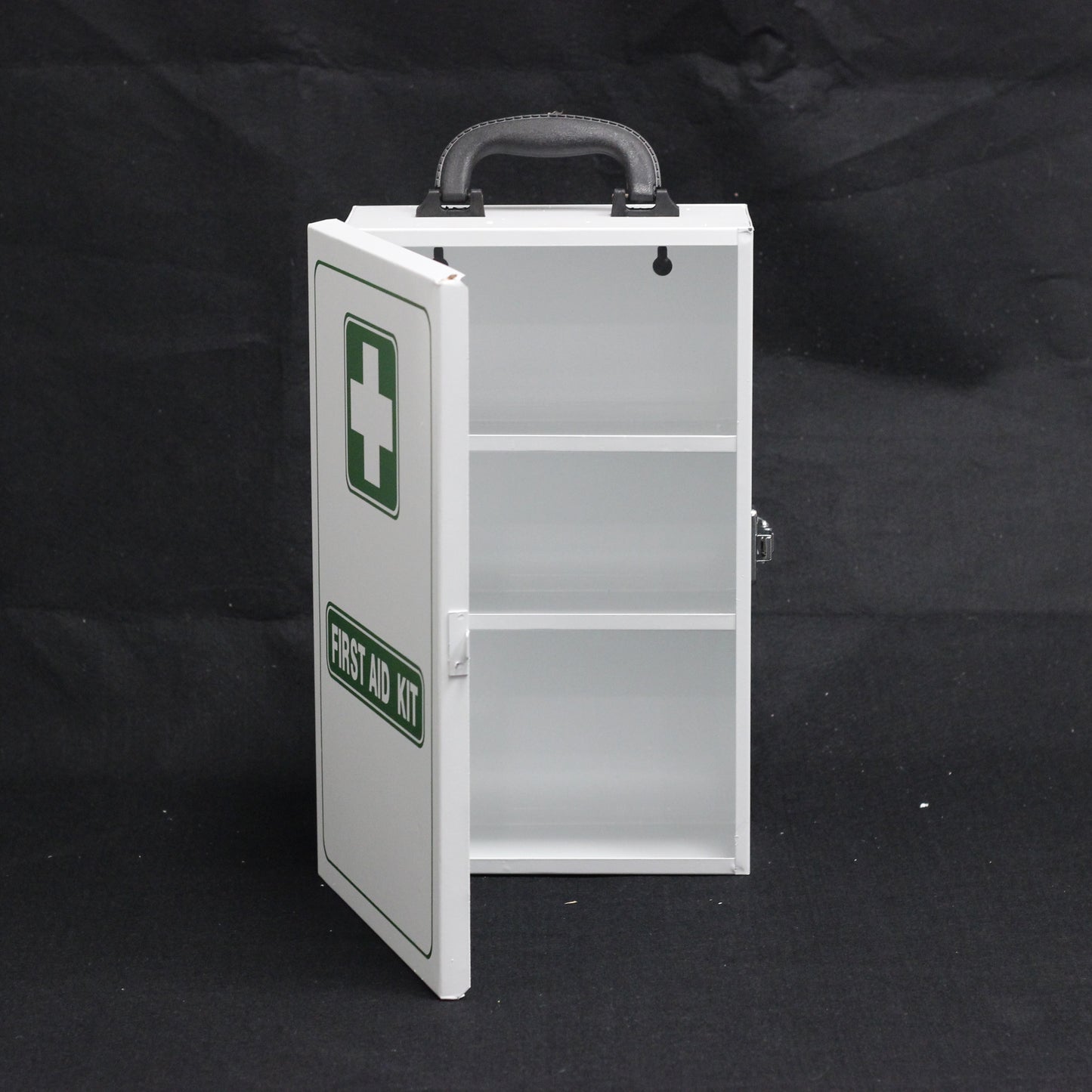 Steel Wall Cabinet 1F - White with handle - 38cm x 24cm x11cm