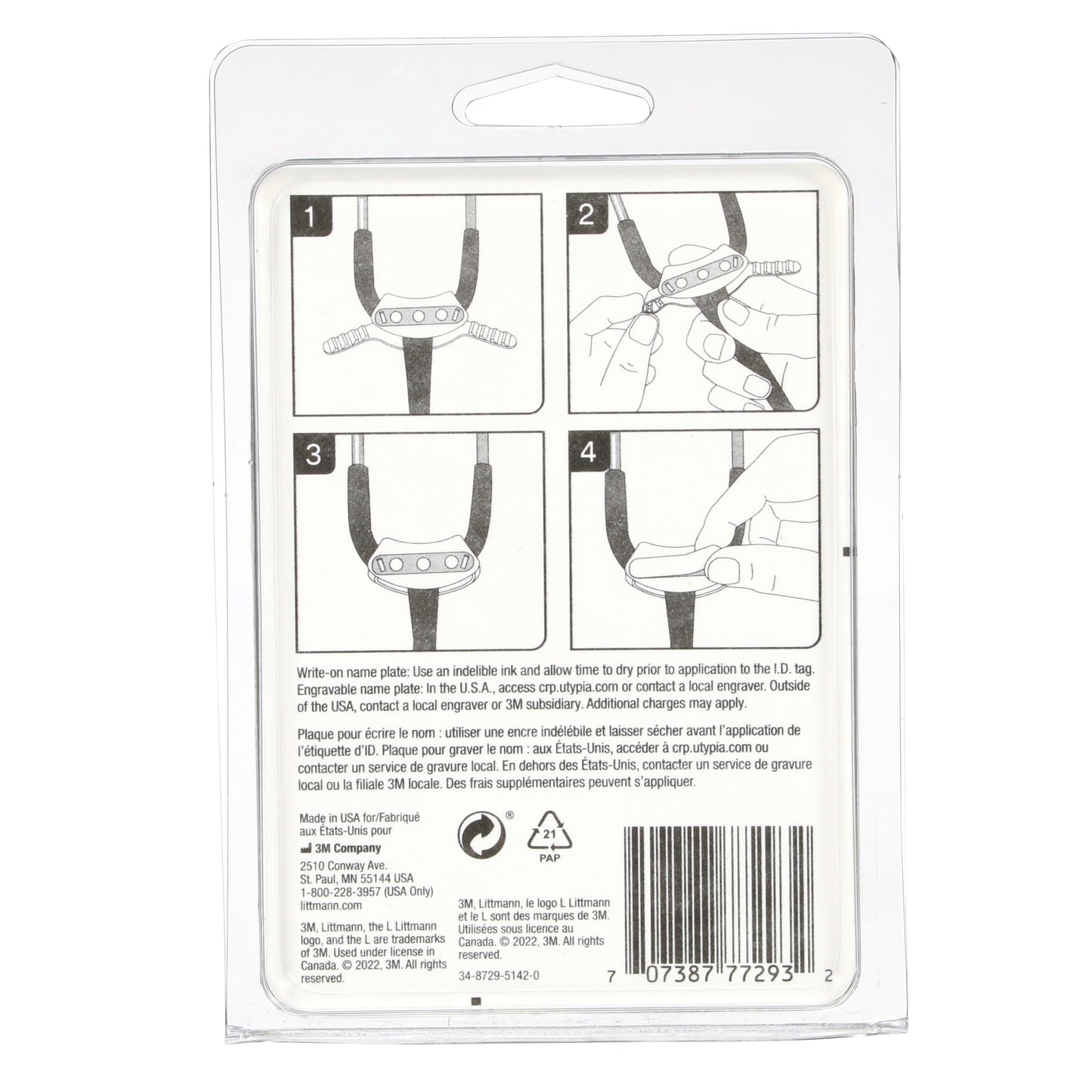 Littmann ID Grey ID Tag - Littmann Stethoscopes