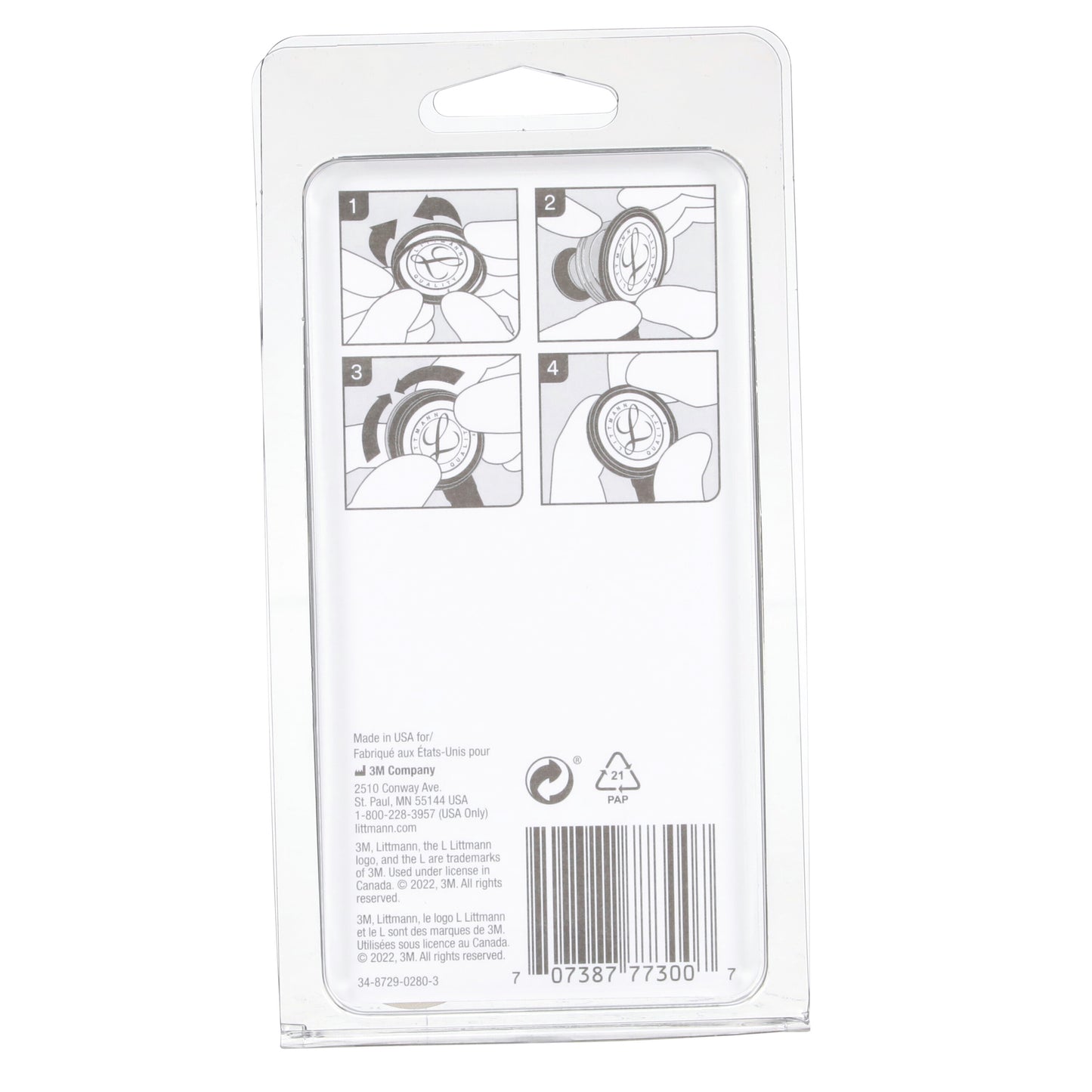 3M Littmann Spare Parts Kit - Classic II Infant Stethoscopes Assembly - Littmann Stethoscopes