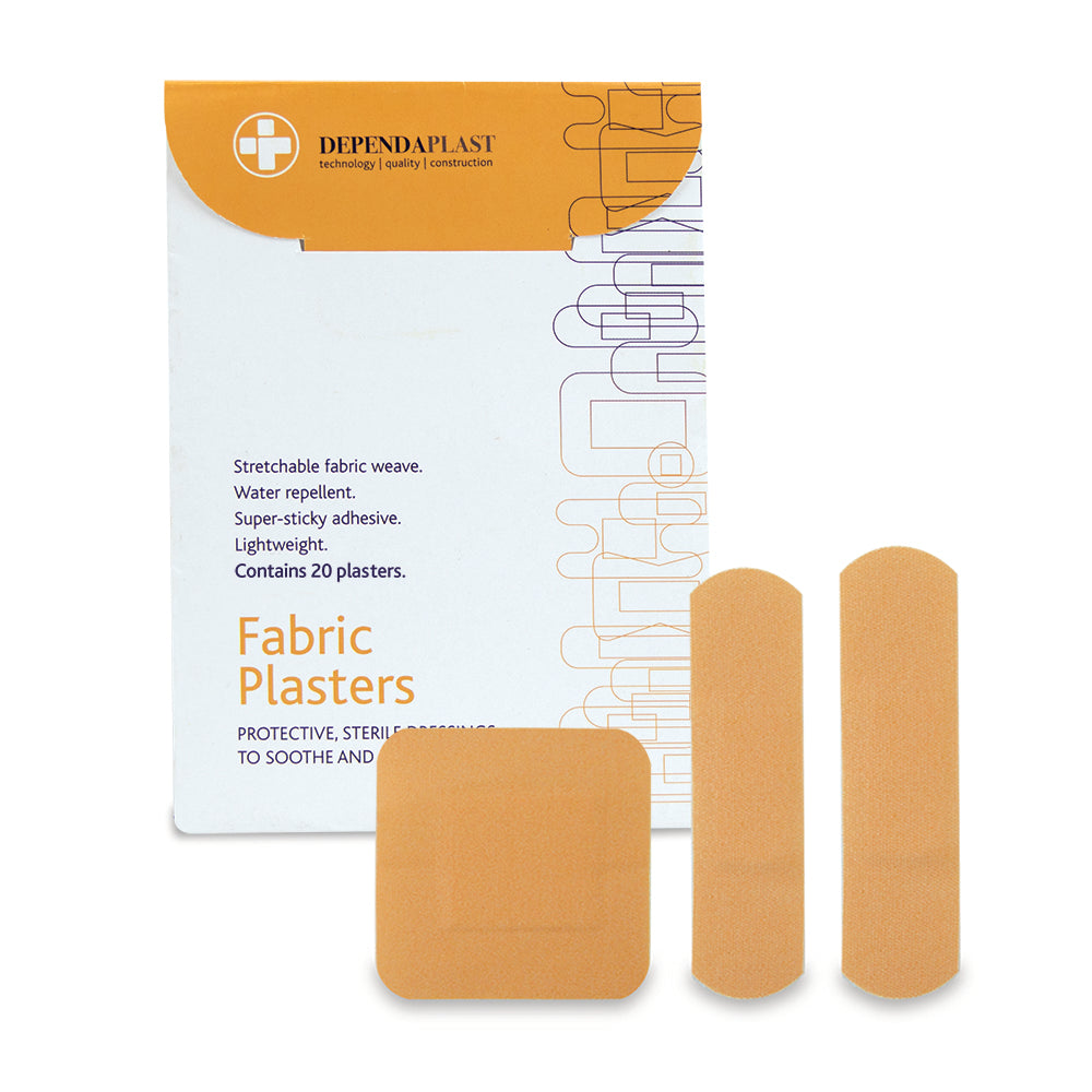 Dependaplast - Pale Advanced Fabric Plasters - Assorted - Wallet of 20