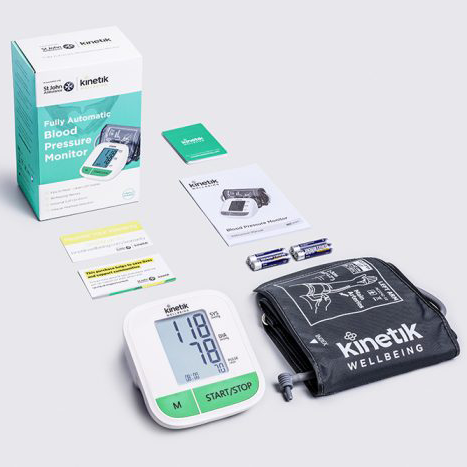 KINETIK Fully Automatic Blood Pressure Monitor