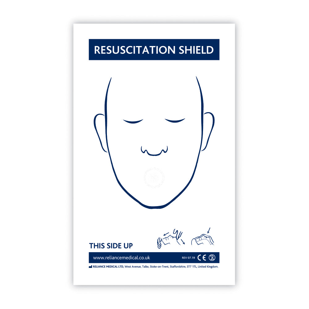 Rebreath Mouth to Mouth Shield with Valve