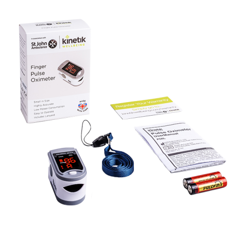 KINETIK Finger Pulse Oximeter
