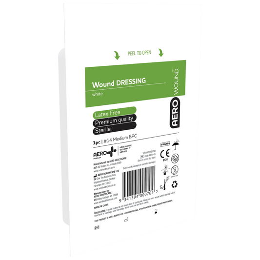 AEROWOUND #14 Wound Dressing 12 x 12cm Wrap - Pack of 12