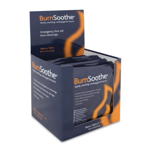 BurnSoothe Burn Dressings 10cm x 10cm Box of 10