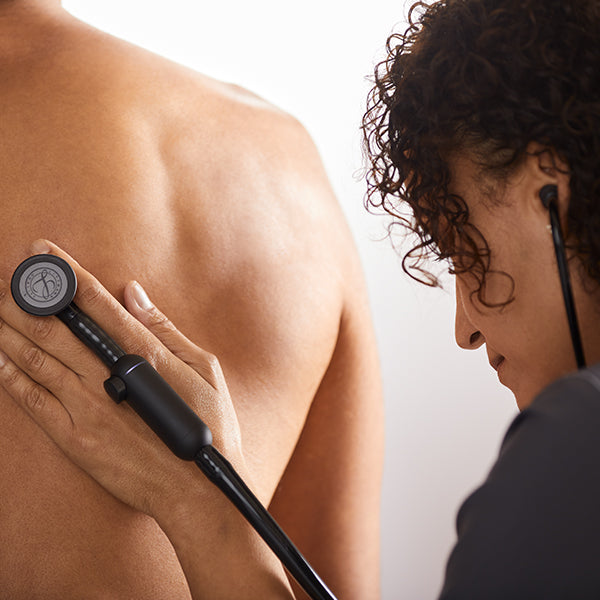 Littmann CORE Digital Stethoscope - 8890 Mirror Chestpiece & Black