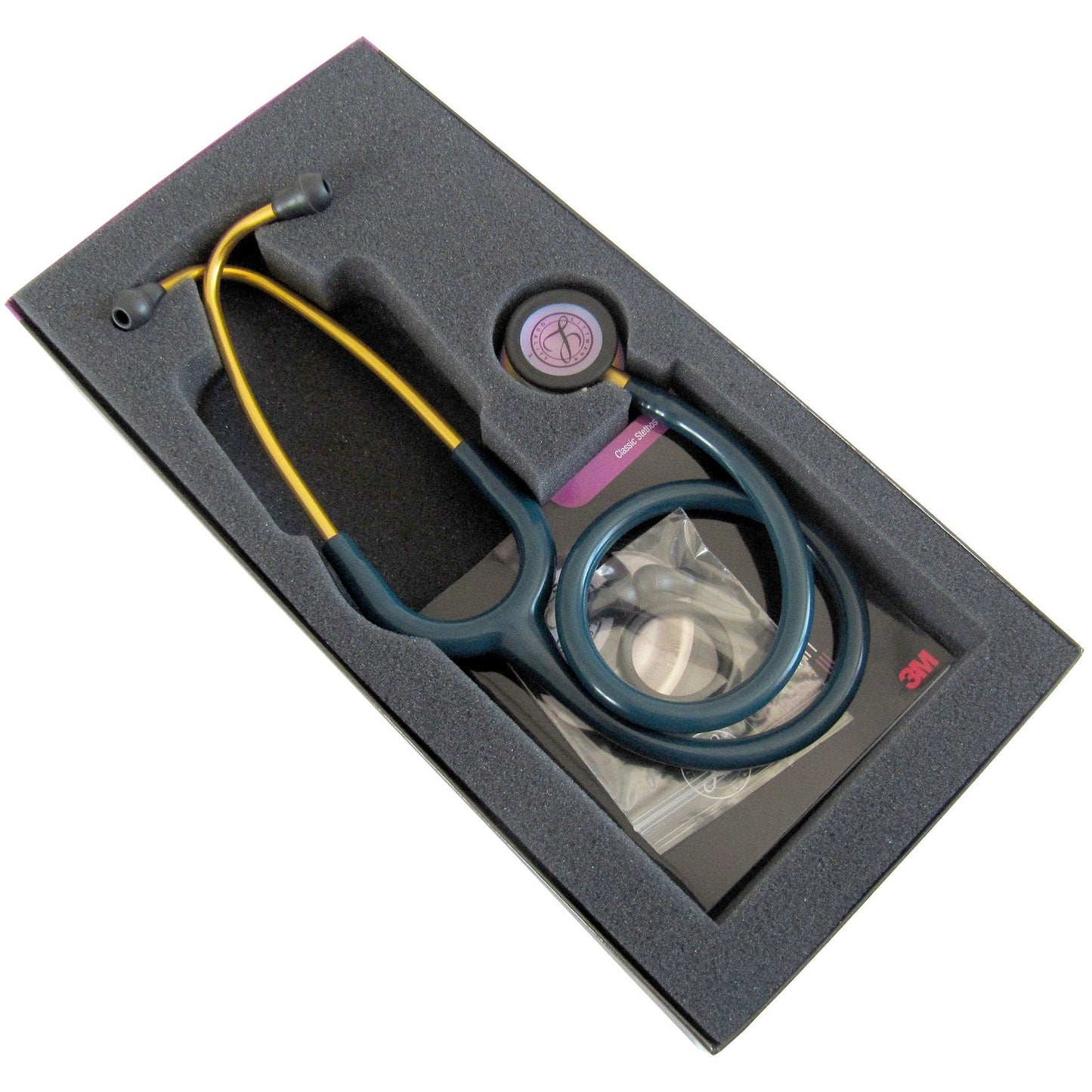 Littmann Classic III Stethoscope: Caribbean Blue Rainbow 5807