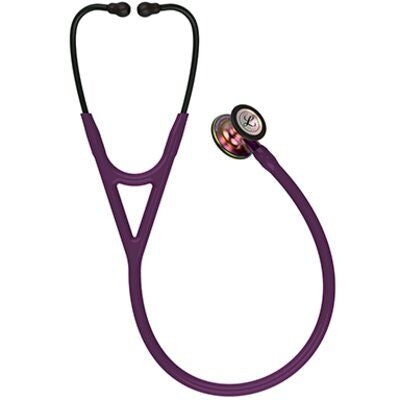 Littmann Cardiology IV Diagnostic Stethoscope: Rainbow & Plum - Violet Stem 6205