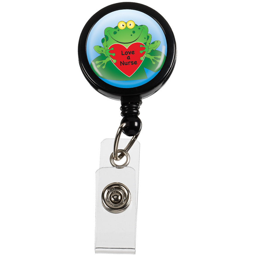 Retracteze™ ID Holder EKG Frog