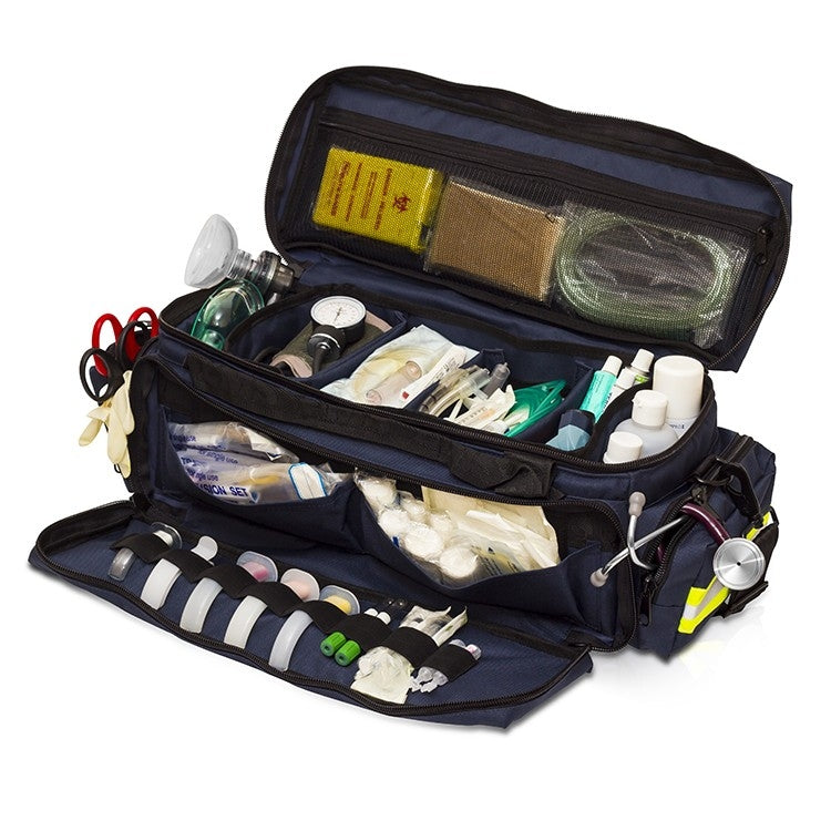 Elite Oxygen Therapy Emergency Bag - Blue