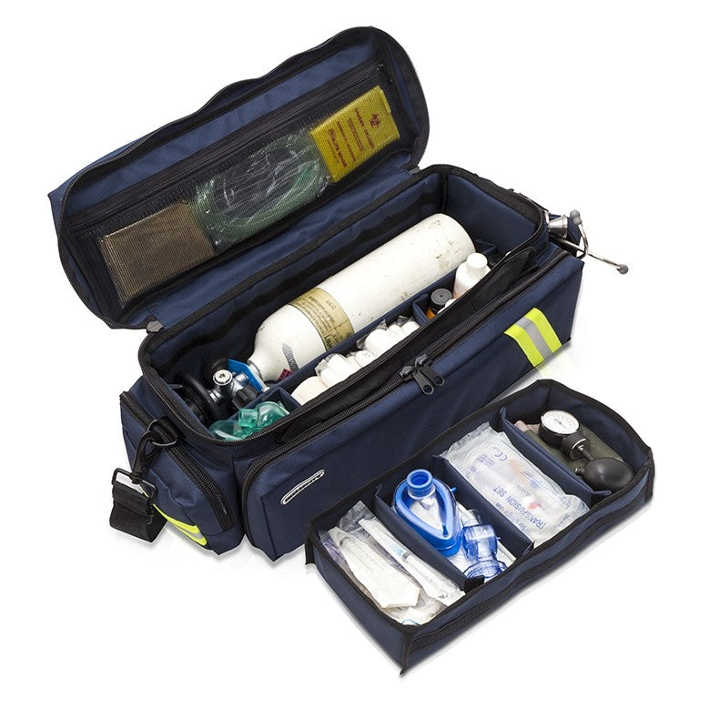 Elite Oxygen Therapy Emergency Bag - Blue