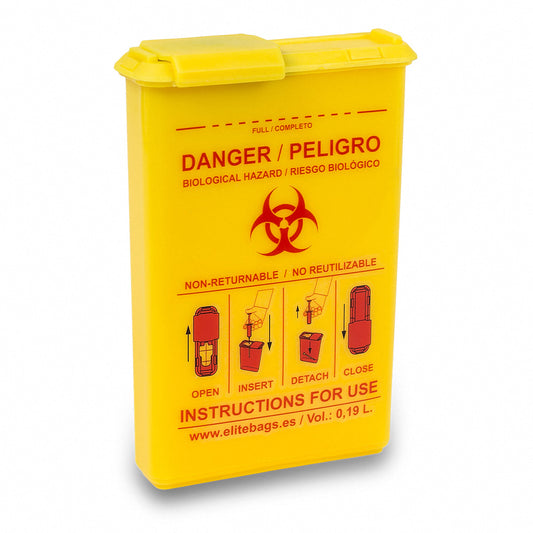 Elite Pocket-Sized Bio-Contaminated Material Container