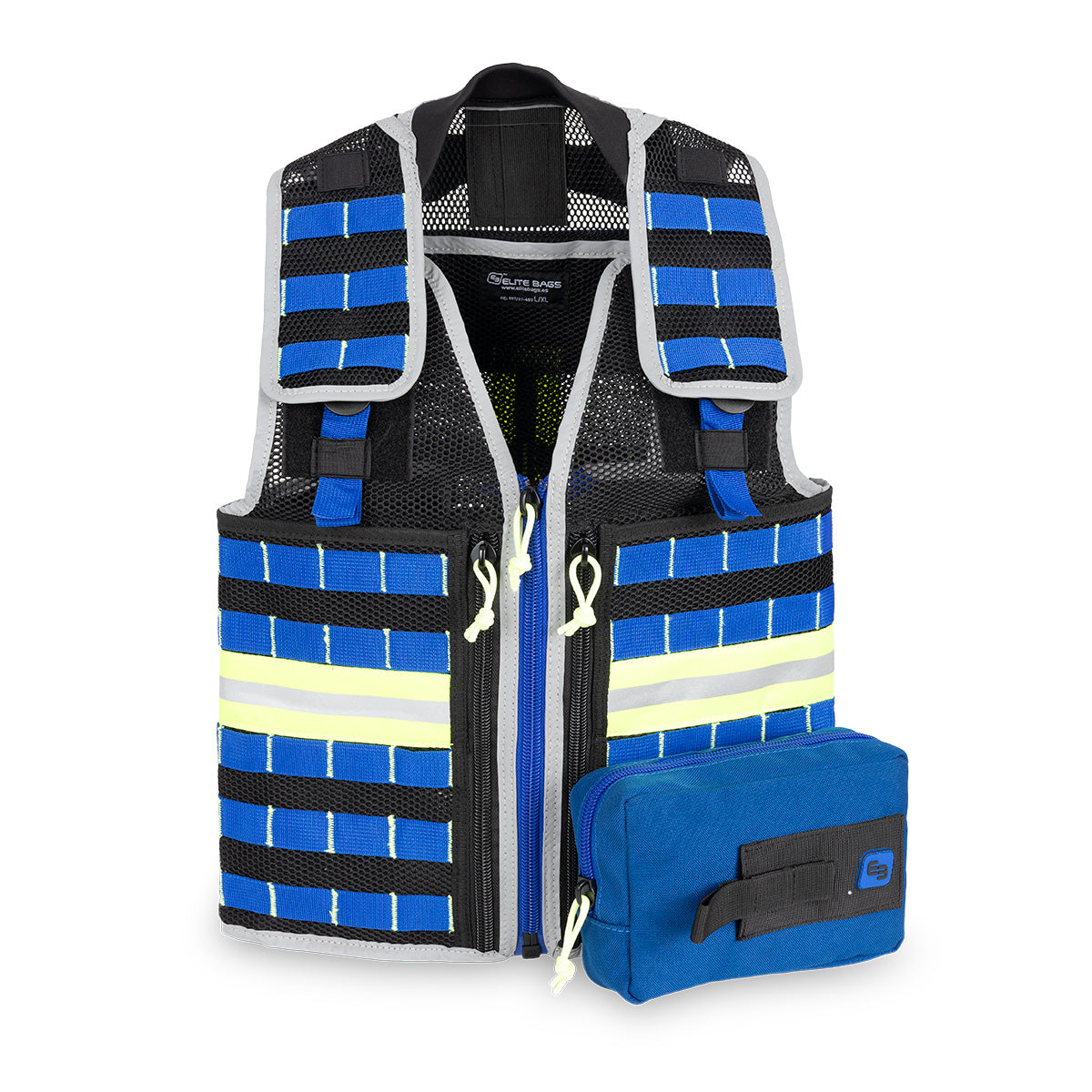 Blue Elite Bags EMT Vest Size L - XL