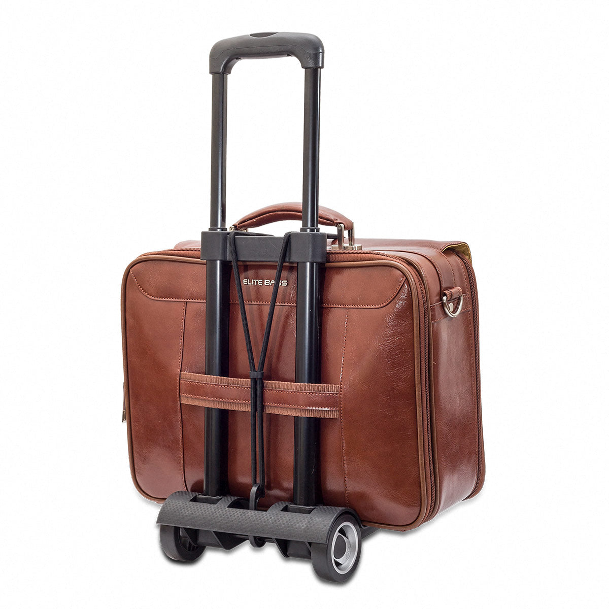 Elite Doctors Bag - Brown Leather