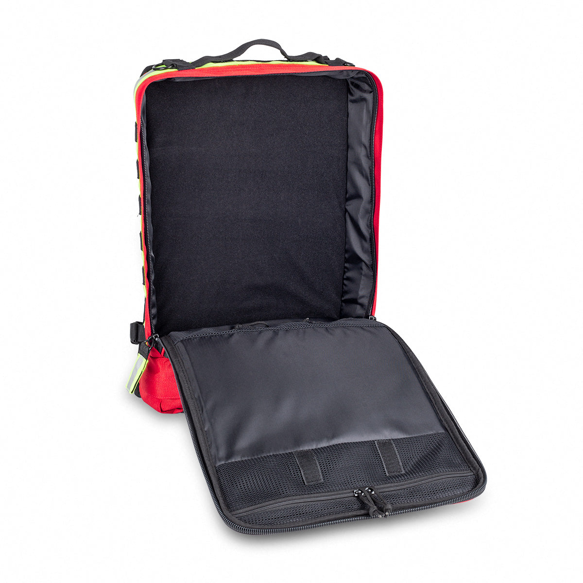 Compact Modular Tactical Backpack Red - Polyester
