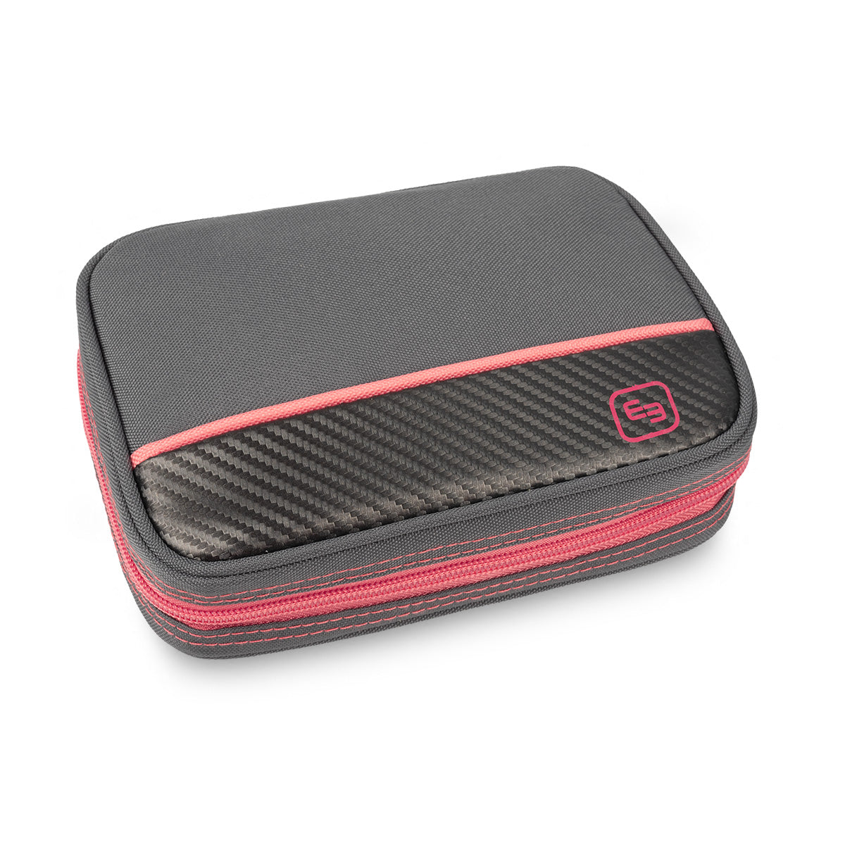 GP's Lightweight medical bag - Grey and Salmon pink