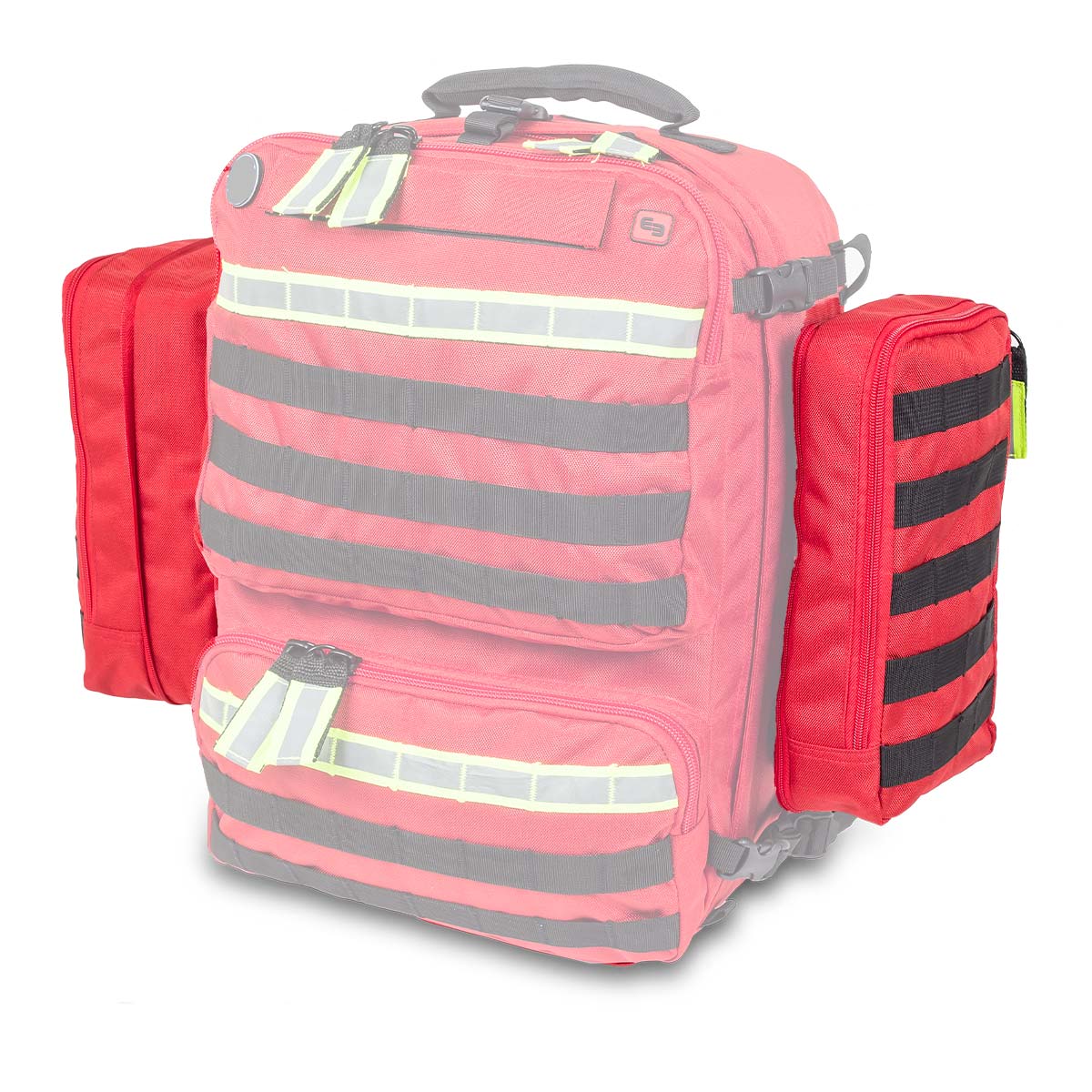 Elite Bags Auxiliary Molle Side Pockets Red (Pair)