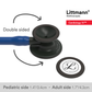 Littmann Cardiology IV Diagnostic Stethoscope: Black & Navy - Black Stem 6168