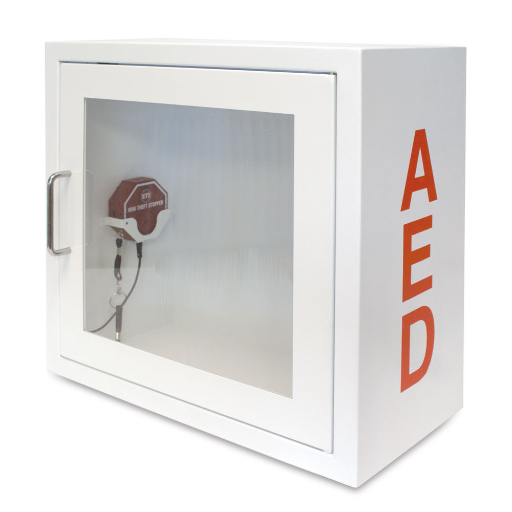 AED Alarmed Metal Storage