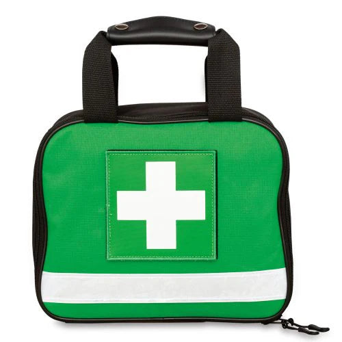 Technician Green Bag with Refill for Small Workplace First Aid Kit