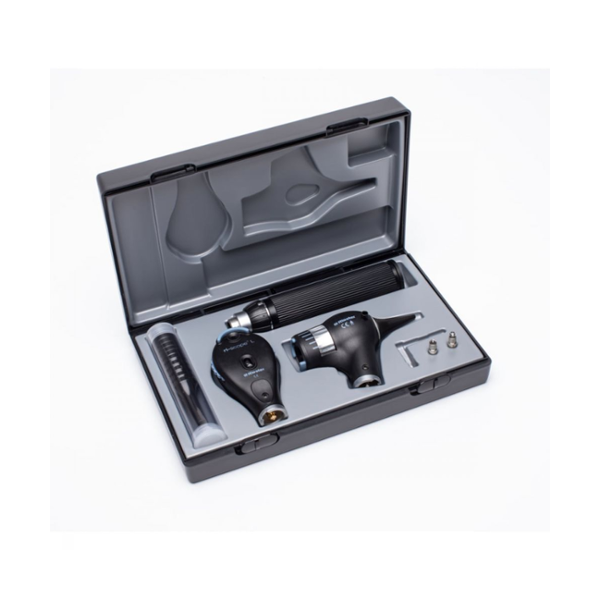 Elite View Otoscope / L2 Ophthalmoscope with  2 – C Handle with 2 x Li-ion batte