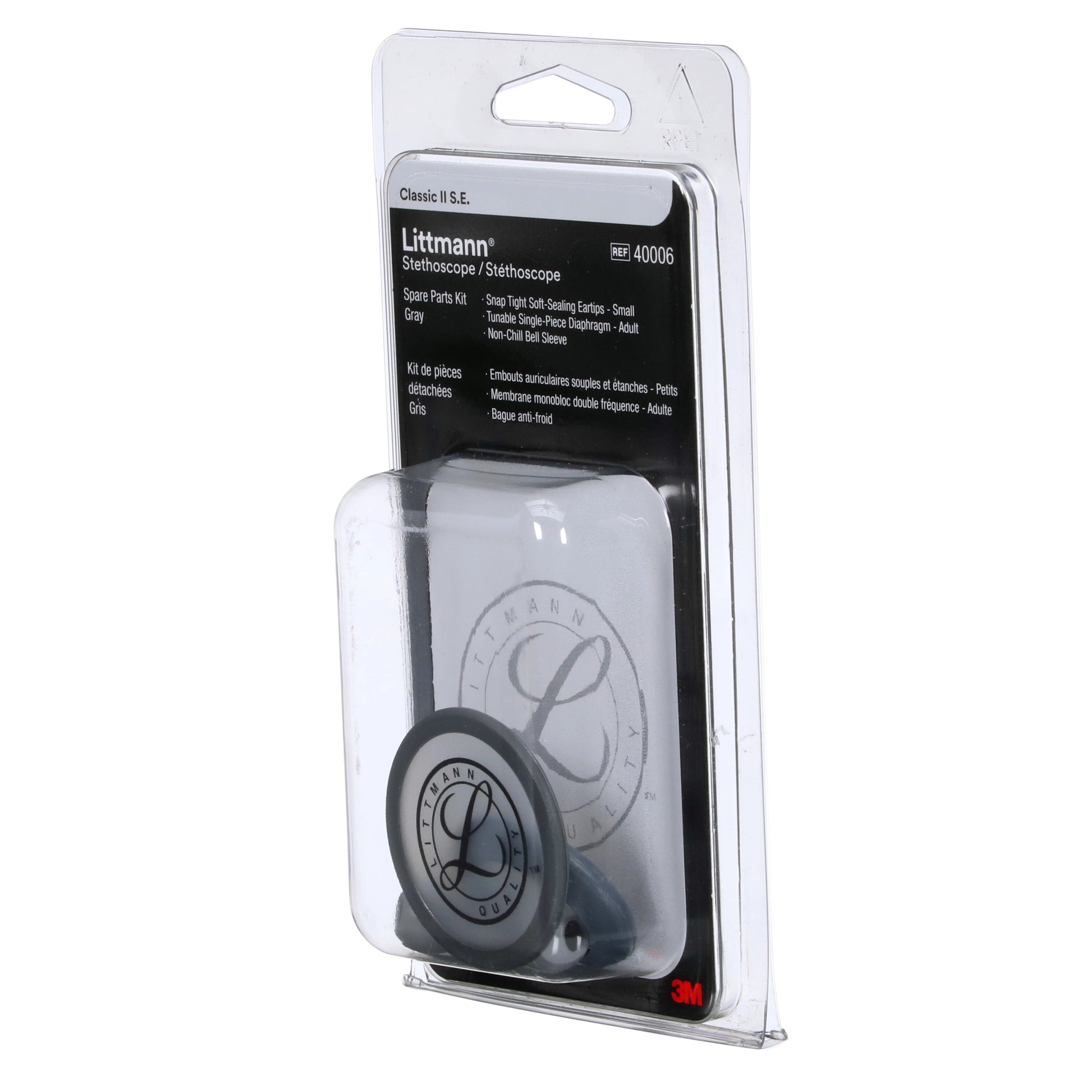 3M Littmann Spare Parts Kit - Classic II S.E. Stethoscopes - Grey - Littmann Stethoscopes