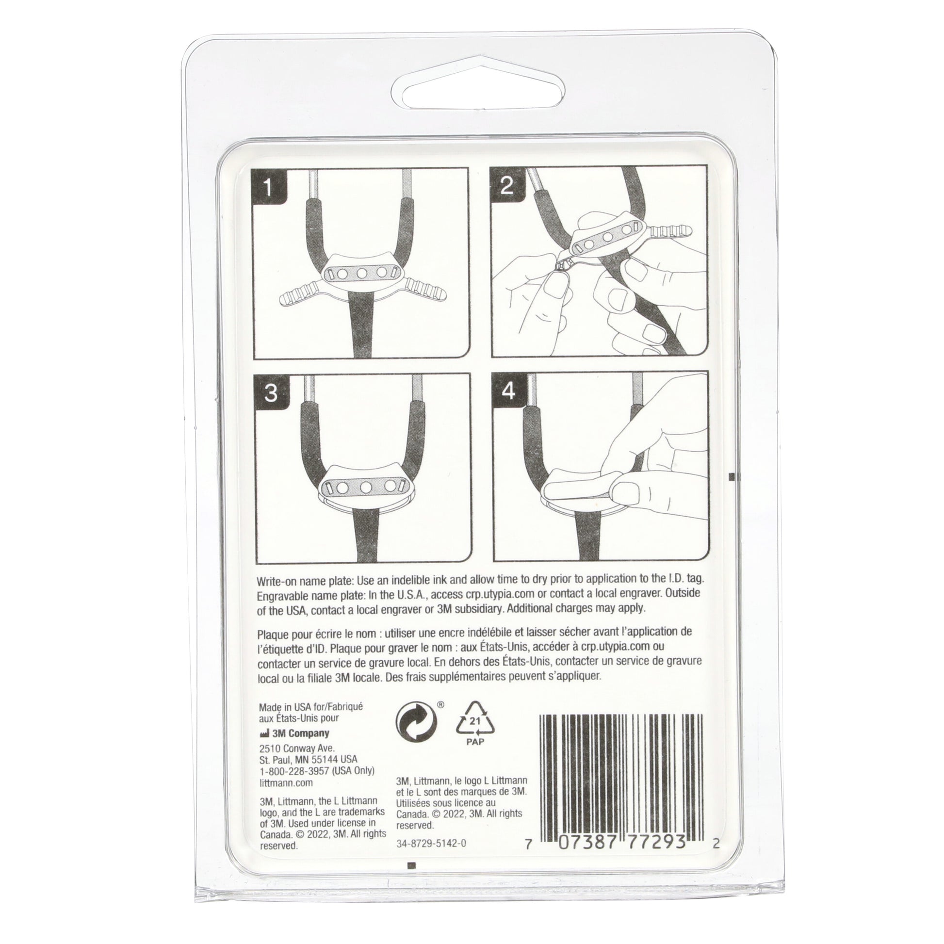 Littmann ID Grey ID Tag - Littmann Stethoscopes