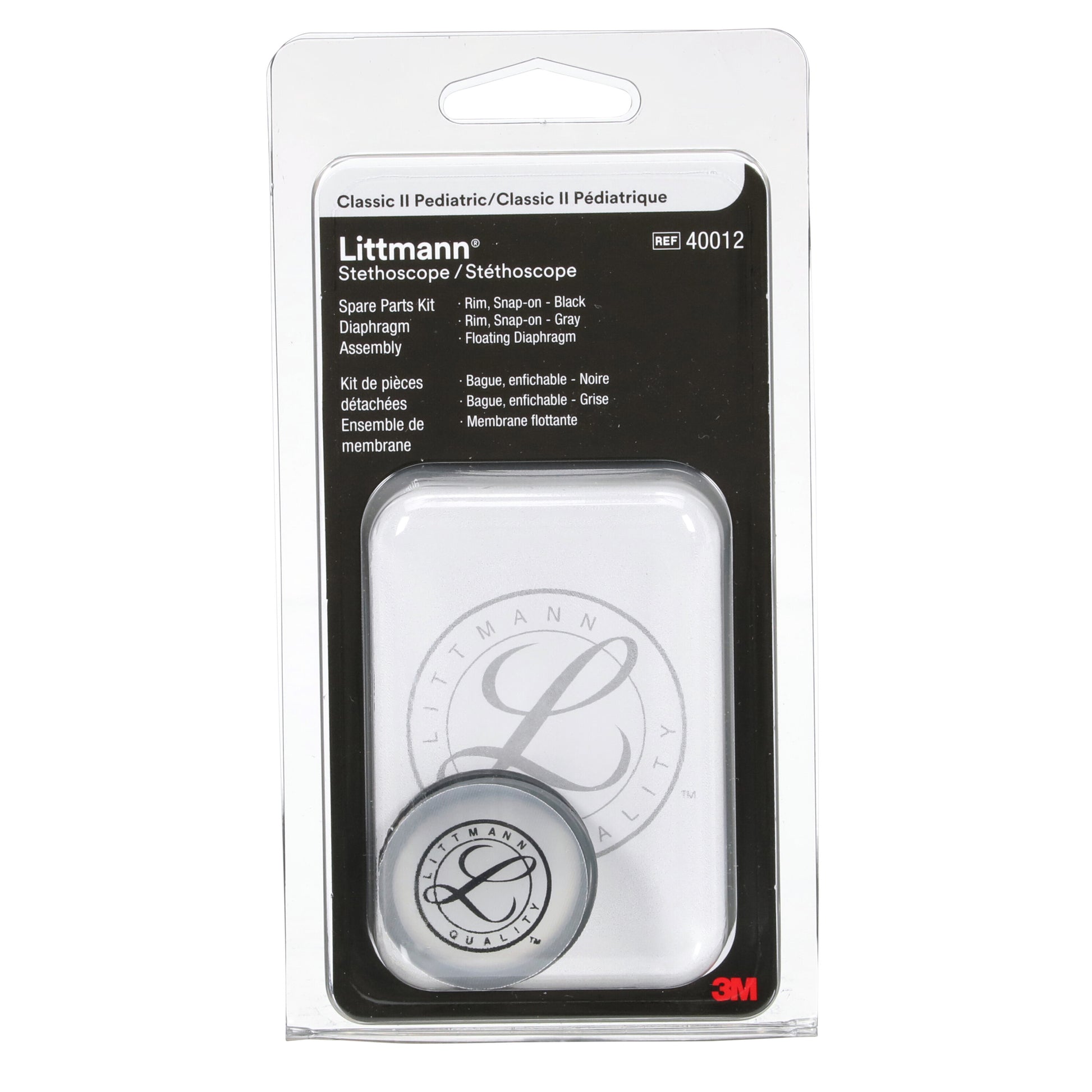 3M Littmann Spare Parts Kit - Classic II Paediatric Stethoscopes Diaphragm Assembly - Littmann Stethoscopes