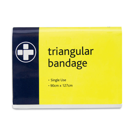Single Use Triangular Bandage - Boxed - 90cm x 127cm