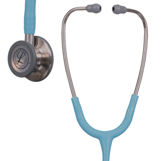 Littmann Classic III Monitoring Stethoscope: Marine Blue Satin Finish 5912C