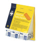 Dependaplast - Tan Advanced 100% Washproof Fabric Plasters - Assorted - Pilfer Proof Wallet of 40