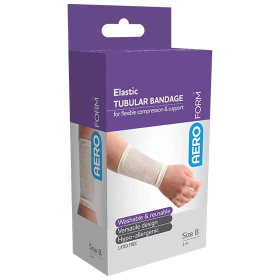 AEROFORM Size B Small Limbs Elastic Tubular Bandage 6.5cm x 1M