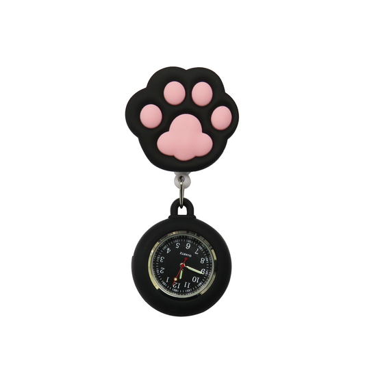Retractable Badge Reel - Black Paw