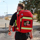 Paramed's - Big Sized Rescue and Tactical Backpack - Red
