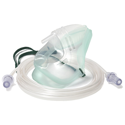 Oxygen Therapy Mask with 2M Tubing - Adult