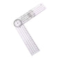 360 Degree Goniometer Angle Ruler