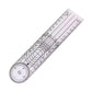 360 Degree Goniometer Angle Ruler