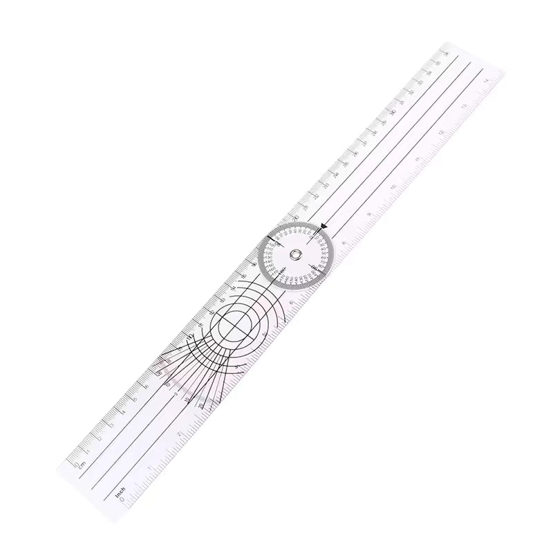 360 Degree Goniometer Angle Ruler