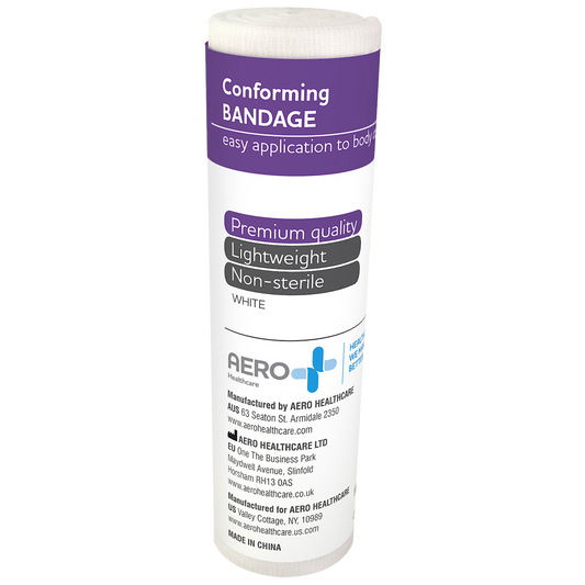 AEROFORM Conforming Bandage 7.5cm x 4M Wrap - Pack of 12