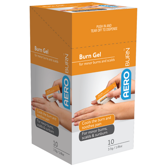 AEROBURN Burn Gel Sachet 3.5g pack/10