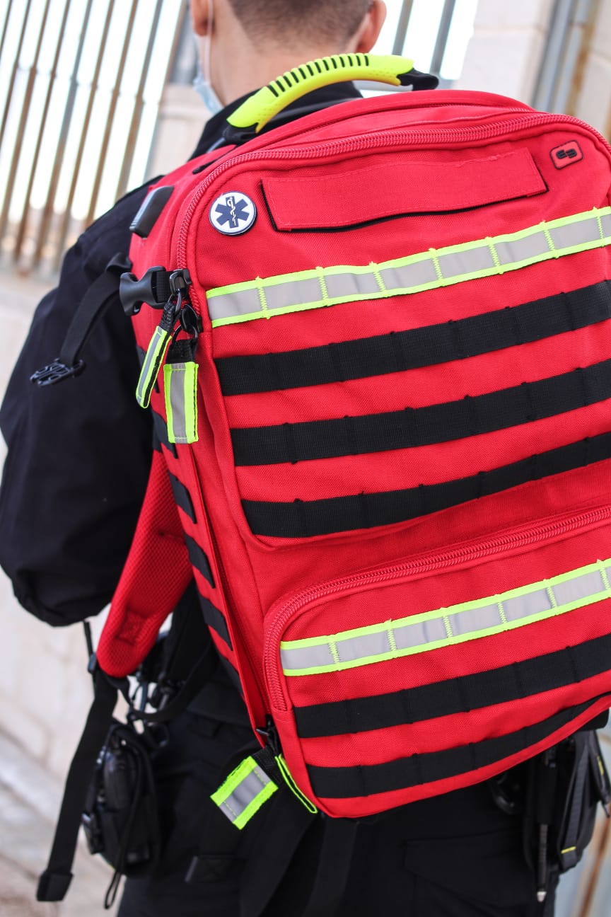 Elite Paramed's Rescue & Tactical Backpack - RED