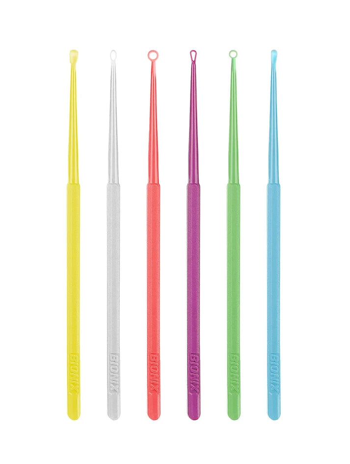 Safe Ear Curettes Variety Pack (10 x each +white)