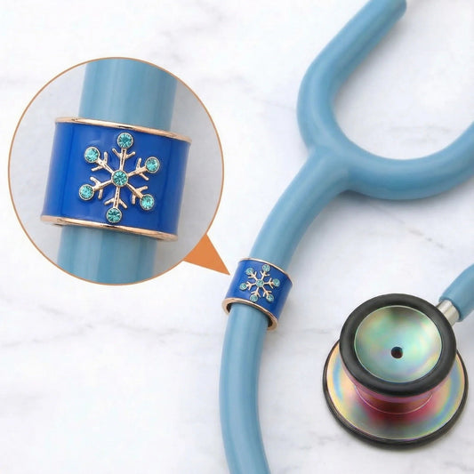 CharMED Stethoscope Charm - Snowflake