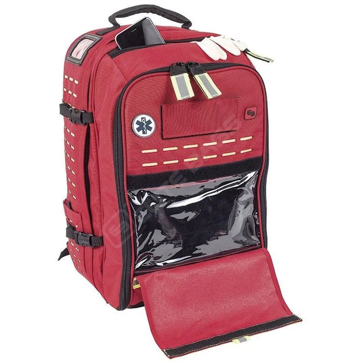 Robust's - Tactical Backpack with Adjustable Inner Layout - Red