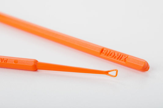 Safe Ear Curettes Orange ControlLoop (50)