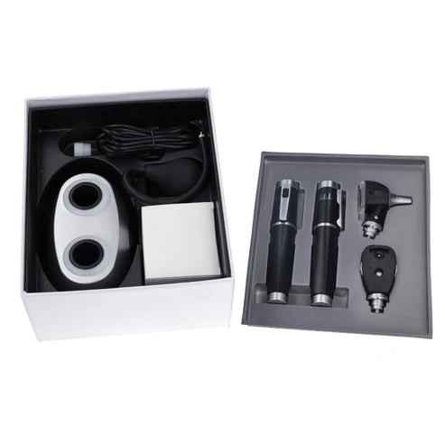 Otoscope & Opthalmoscope Desk Set - Rechargable