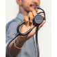 Littmann Classic III Monitoring Stethoscope: Smoke & Gray - Violet Stem 5873