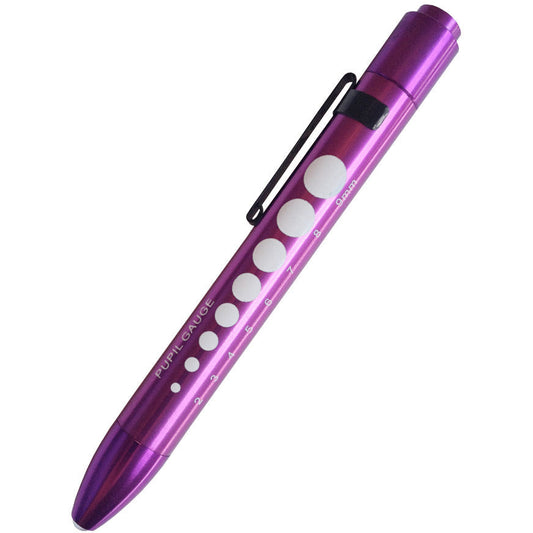 Soft LED Pupil Gauge Penlight Purple