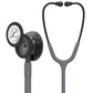 Littmann Classic III Monitoring Stethoscope: Smoke & Gray - Violet Stem 5873